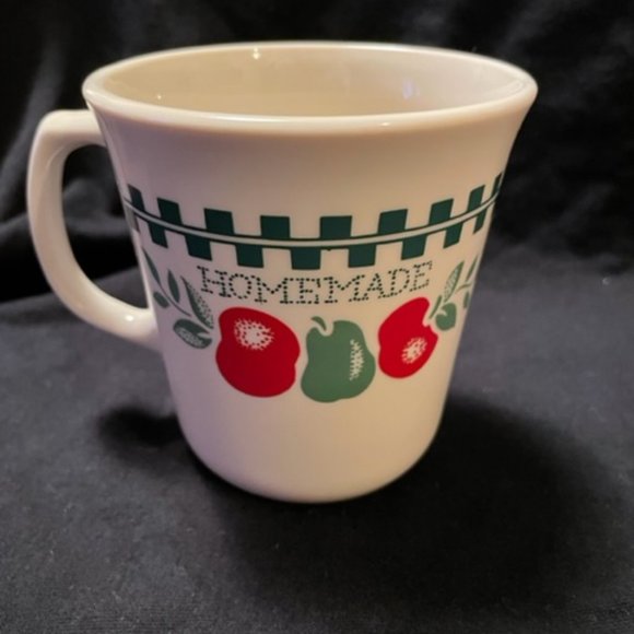 Vtg Discontinued Corelle by Corning Ware Farm Fresh Pattern 4 pc Place Setting - Picture 2 of 10